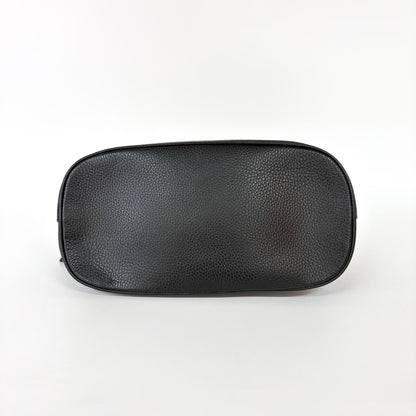 Gucci Dome Bowler GG Suede, Black, Leather, Handbag