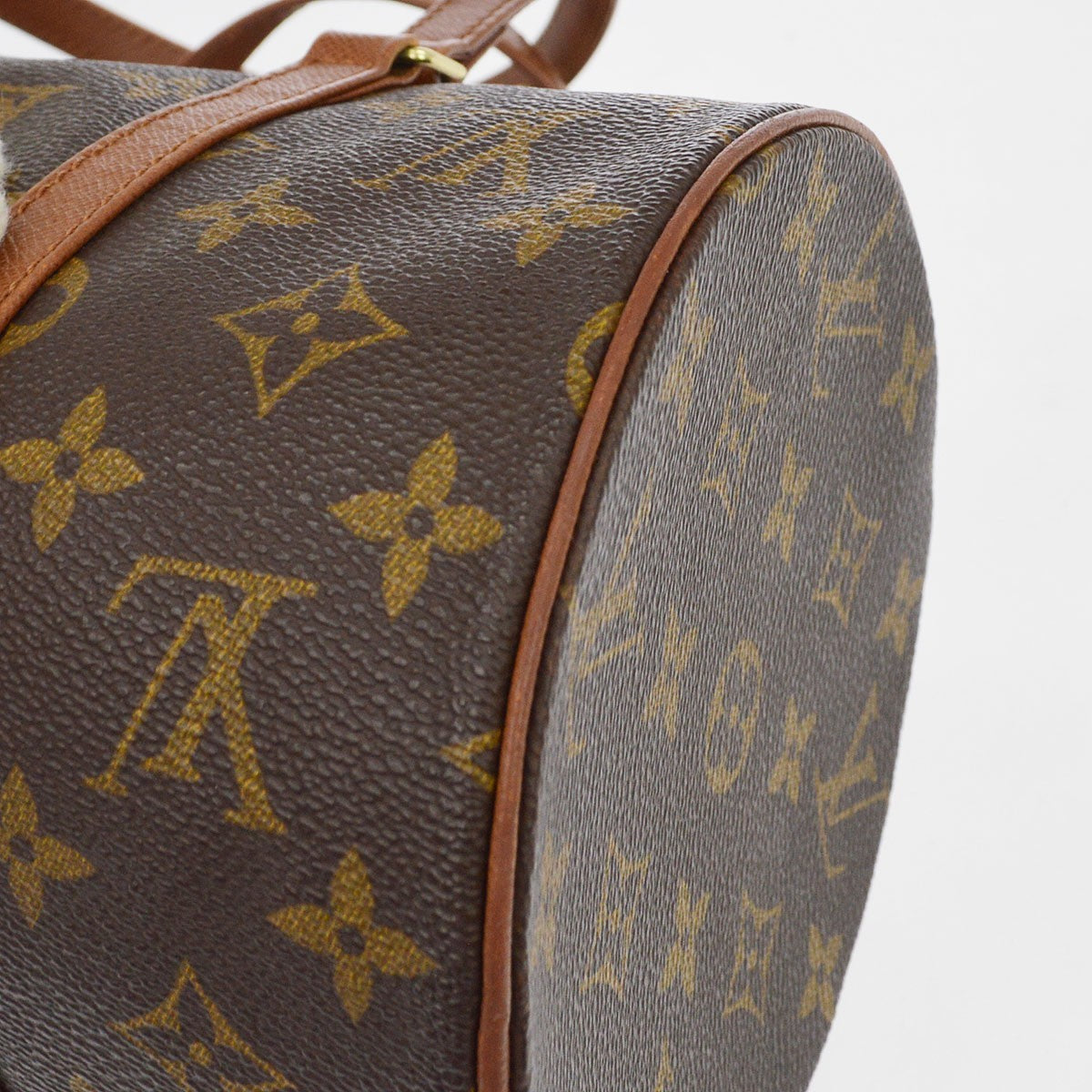 Louis Vuitton Papillon Monogram Canvas, Brown, Canvas, Handbag