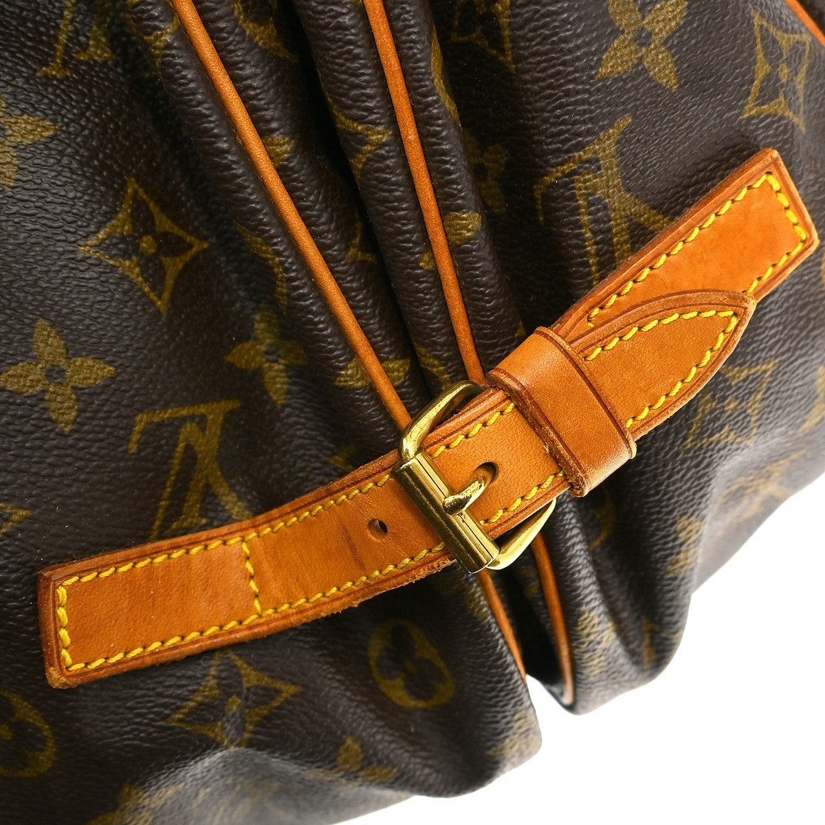 Louis Vuitton Saumur Monogram, Brown, Canvas, Shoulder Bag