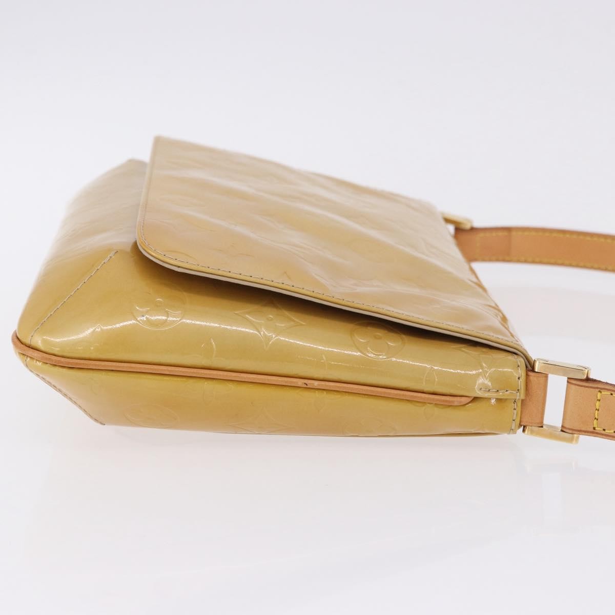 Louis Vuitton Thompson Street Monogram Vernis, Yellow, Patent Leather, Shoulder Bag