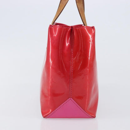 Louis Vuitton Reade Monogram Vernis, Pink, Patent Leather, Handbag