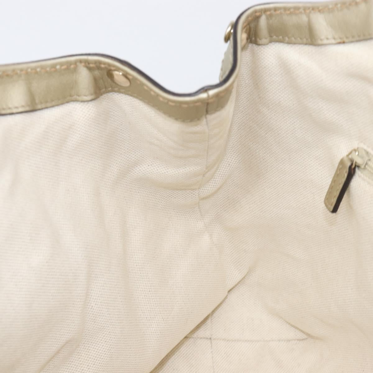 Gucci Sukey Guccissima Leather, Gold, Canvas, Tote Bag