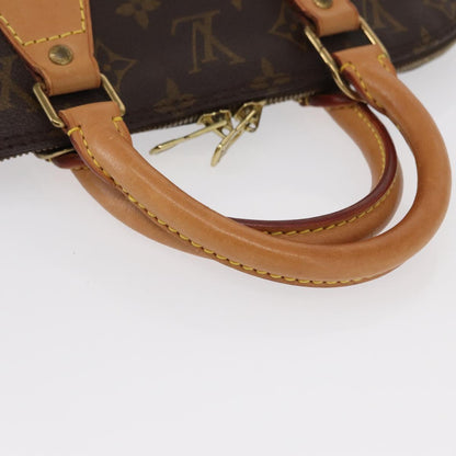 Louis Vuitton Alma Handbag Monogram Canvas, BROWN, CANVAS, Handbag