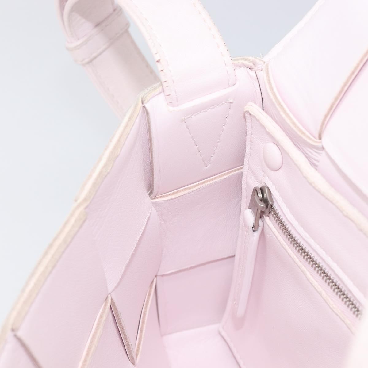 Bottega Veneta Cassette Maxi Intrecciato Leather, Pink, Leather, Crossbody Bag