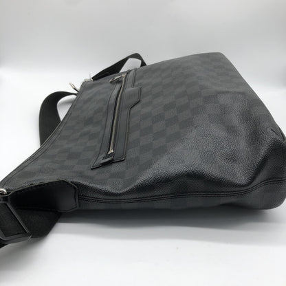 Louis Vuitton Mick Messenger Damier Graphite, Black, Canvas, Shoulder Bag