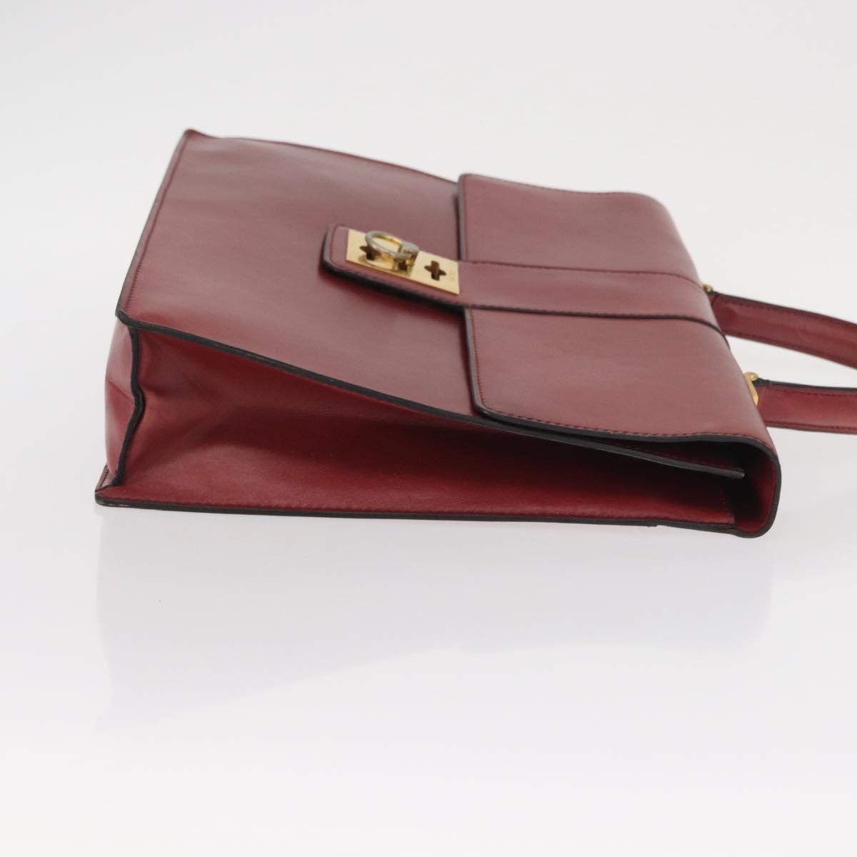 Celine Handbag Leather, Red, Leather, Handbag