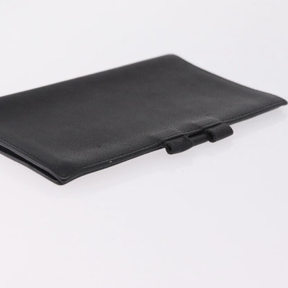 Hermes Vision Agenda Cover Leather, Black, Leather, Briefcase