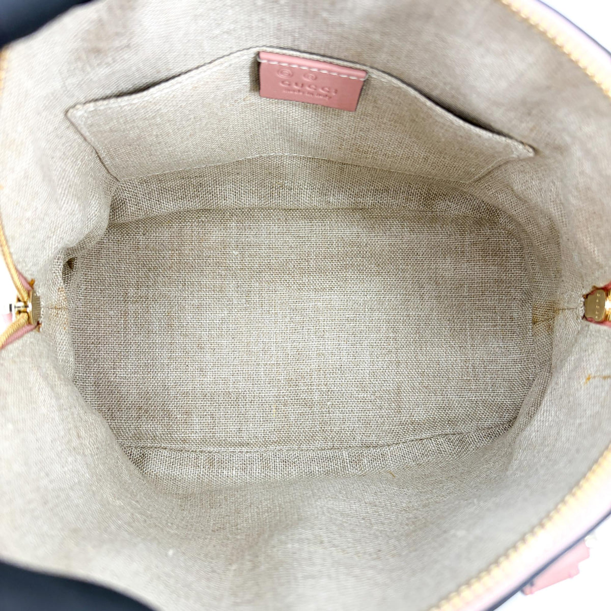Gucci Convertible Dome Satchel Microguccissima Leather, Pink, Leather, Handbag