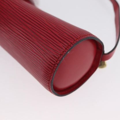 Louis Vuitton Soufflot Pochette Epi Leather, Red, Leather, Clutch