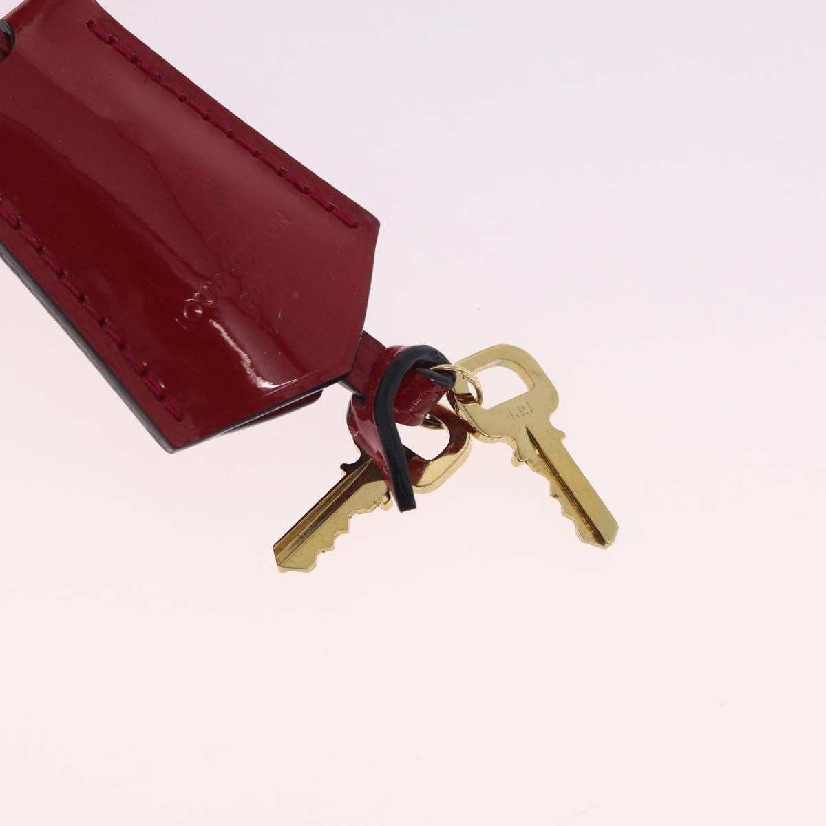 Louis Vuitton Alma Monogram Vernis, Pink, Patent Leather, Handbag