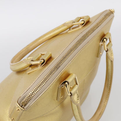 Louis Vuitton Suhali Lockit Leather, Gold, Leather, Handbag