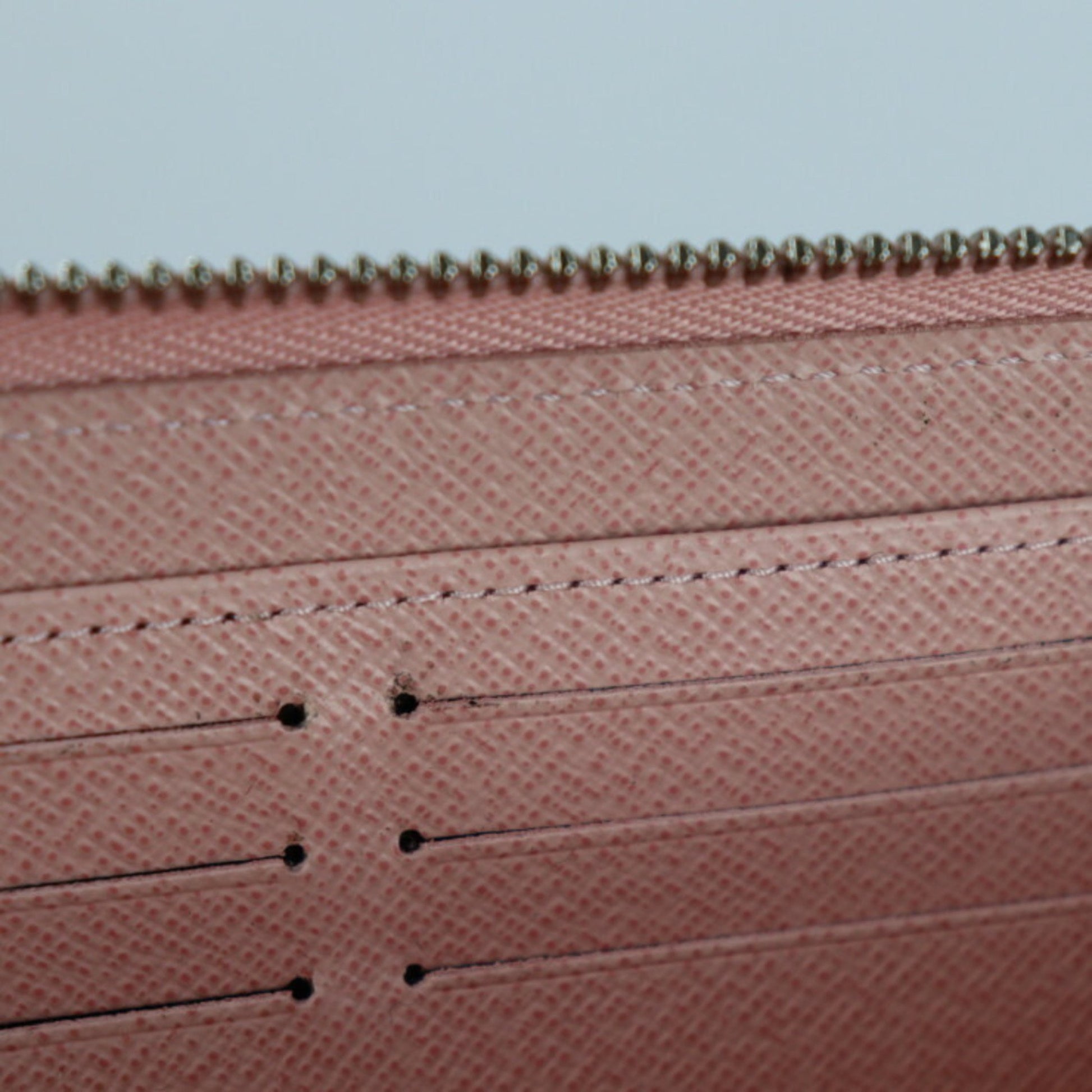 Louis Vuitton Zippy wallet, Pink, Leather, wallet