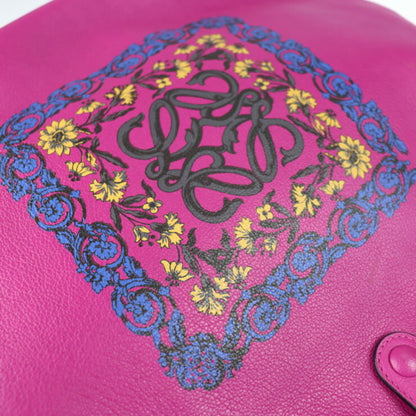 Loewe Barocco, Purple, Leather, tote