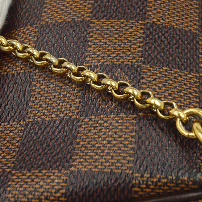 Louis Vuitton Eva Damier, Brown, Canvas, Handbag