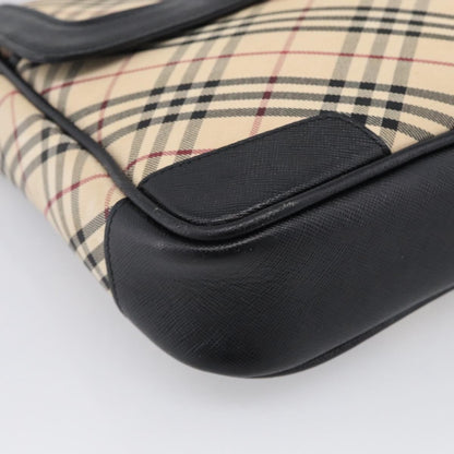 Burberry Nova Check Shoulder Bag Canvas, Beige, Canvas, Shoulder Bag