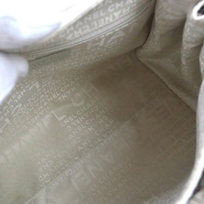 Chanel Pocket Accordion Flap Quilted Lambskin, White, Leather, Shoulder Bag