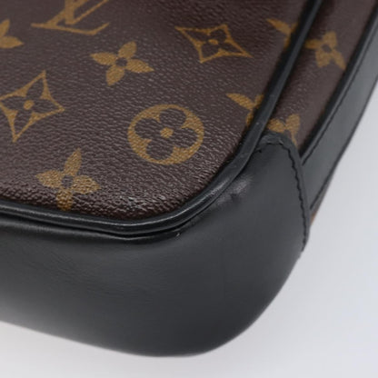 Louis Vuitton Bass Messenger Macassar Monogram Canvas, Brown, Canvas, Handbag