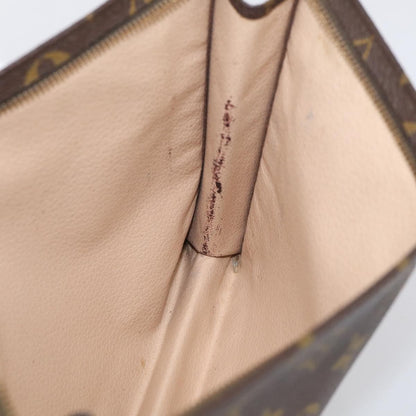 Louis Vuitton Toiletry Pouch Monogram Canvas, Brown, Canvas, Clutch