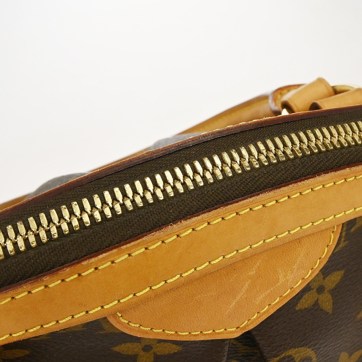 Louis Vuitton Tivoli Monogram Canvas, Brown, Canvas, Handbag