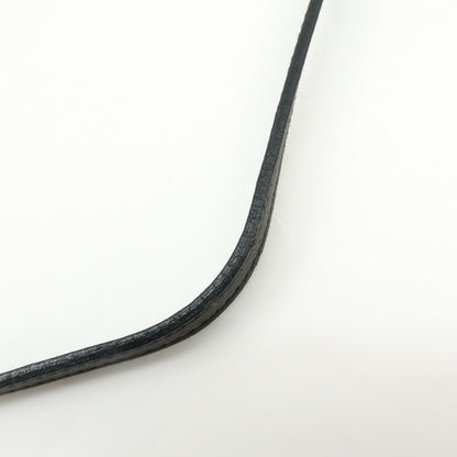 Gucci Horsebit Slim GG Denim with Leather, Black, Leather, Shoulder Bag