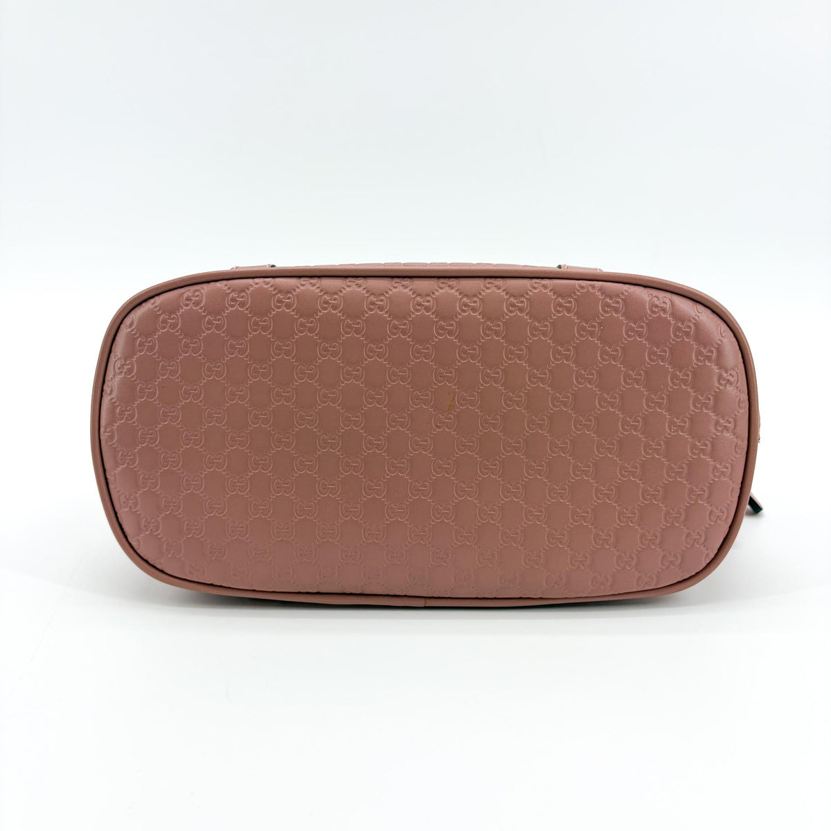 Gucci Convertible Dome Satchel Microguccissima Leather, Pink, Leather, Handbag
