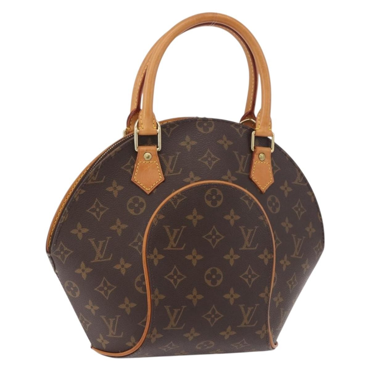 Louis Vuitton Ellipse Monogram Canvas, Brown, Canvas, Handbag