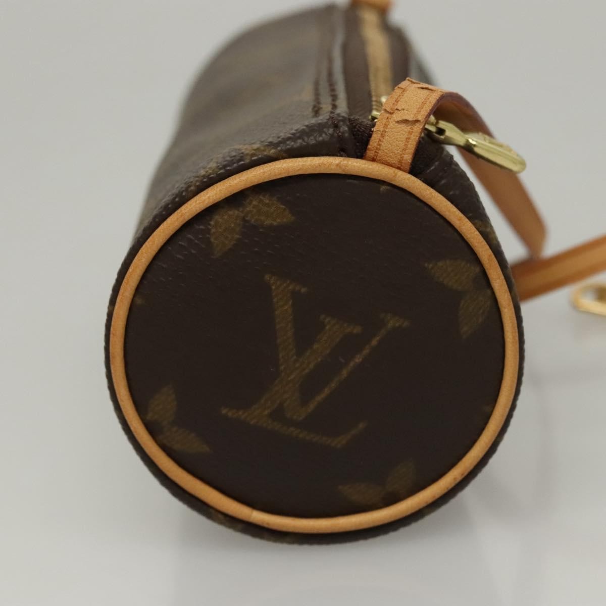 Louis Vuitton Papillon Pochette Monogram Canvas, Brown, Canvas, Clutch