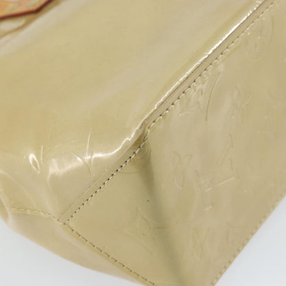 Louis Vuitton Reade Monogram Vernis, Beige, Patent Leather, Handbag