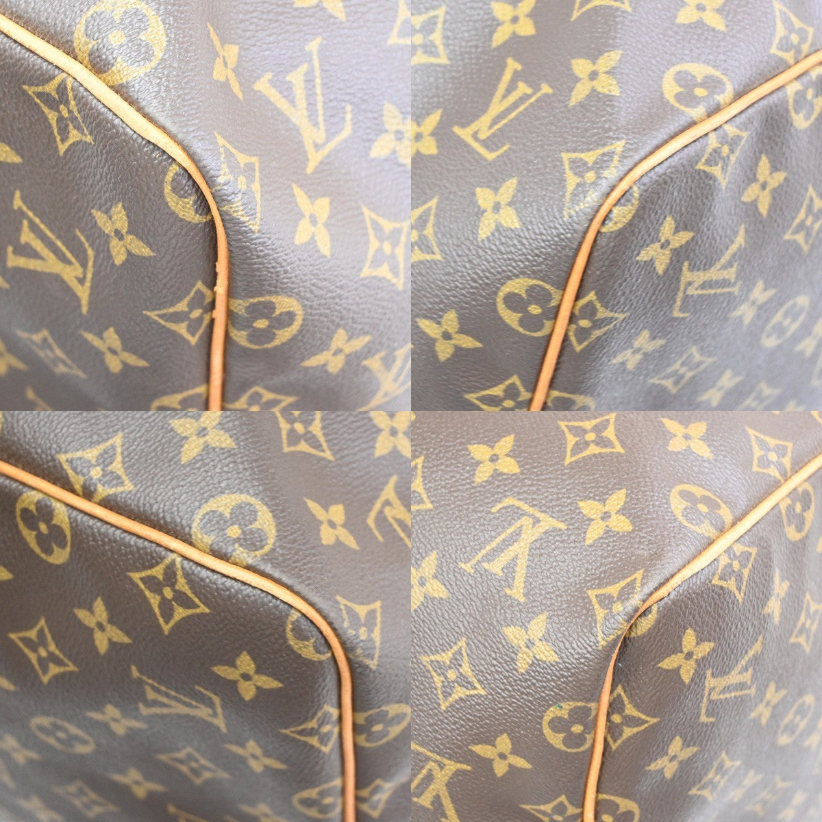 Louis Vuitton Keepall Monogram Canvas, Brown, Canvas, Travel Bag