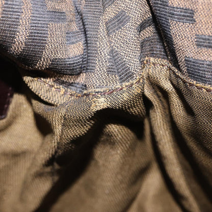 Fendi Zucchino Mamma Baguette Canvas, Multicolour, Canvas, Shoulder Bag