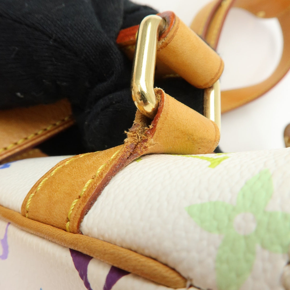 Louis Vuitton Sologne Monogram Multicolor, White, Canvas, Handbag