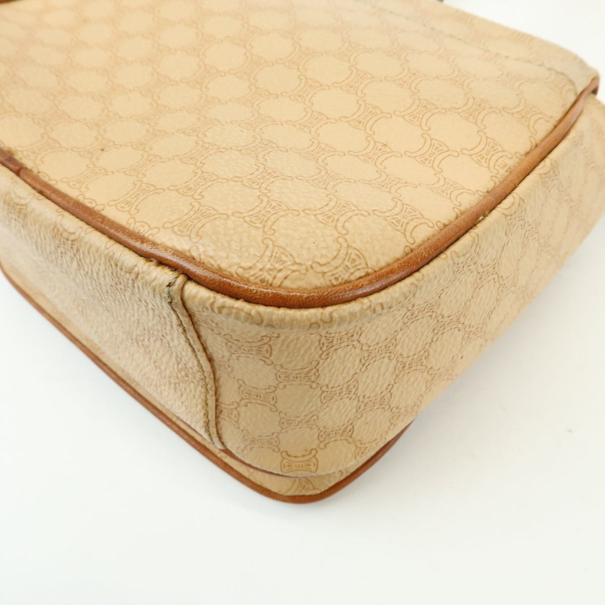 Celine Macadam Canvas and Leather, Beige, PVC, Tote Bag