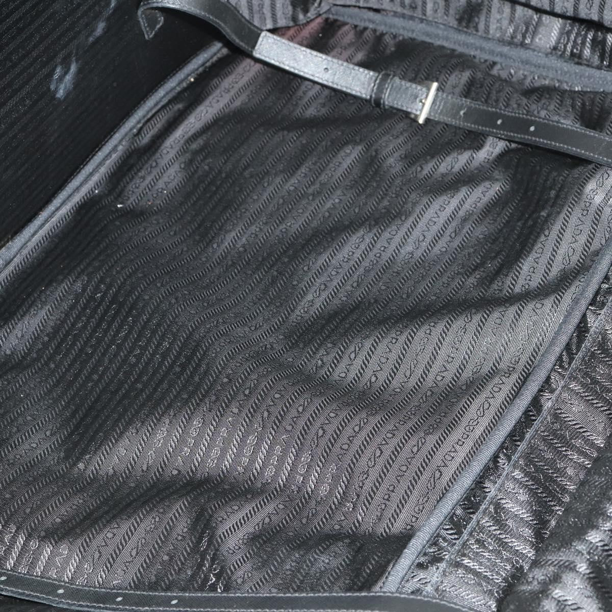 Prada Suitcase Re-Nylon and Saffiano Re-Nylon and Saffiano, Black, Nylon, Travel Bag