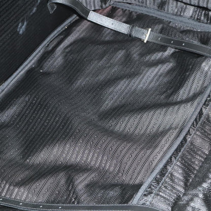 Prada Suitcase Re-Nylon and Saffiano Re-Nylon and Saffiano, Black, Nylon, Travel Bag