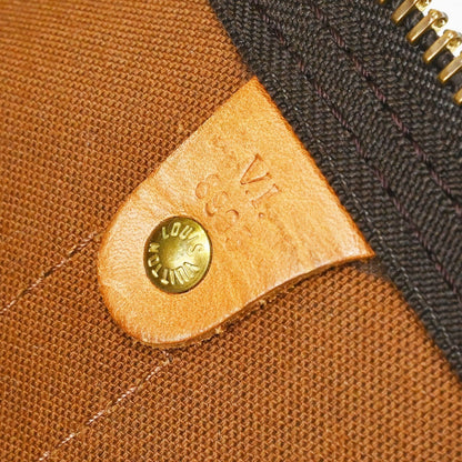 Louis Vuitton Keepall Monogram, Brown, Canvas, Travel Bag