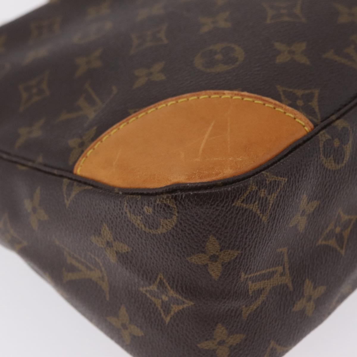 Louis Vuitton Boulogne Monogram Canvas, Brown, Canvas, Handbag