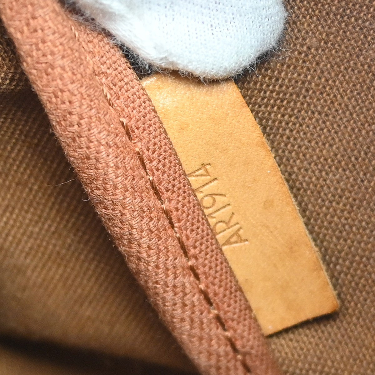 Louis Vuitton Saumur Monogram, Brown, Canvas, Shoulder Bag