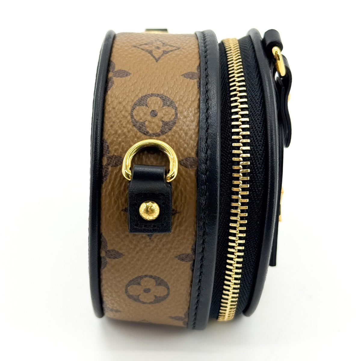 Louis Vuitton Mini Boite Chapeau Reverse Monogram Canvas, Brown, Canvas, Handbag