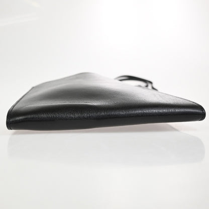 Hermes Onimaitou Pochette Box Calf, Black, Leather, Clutch