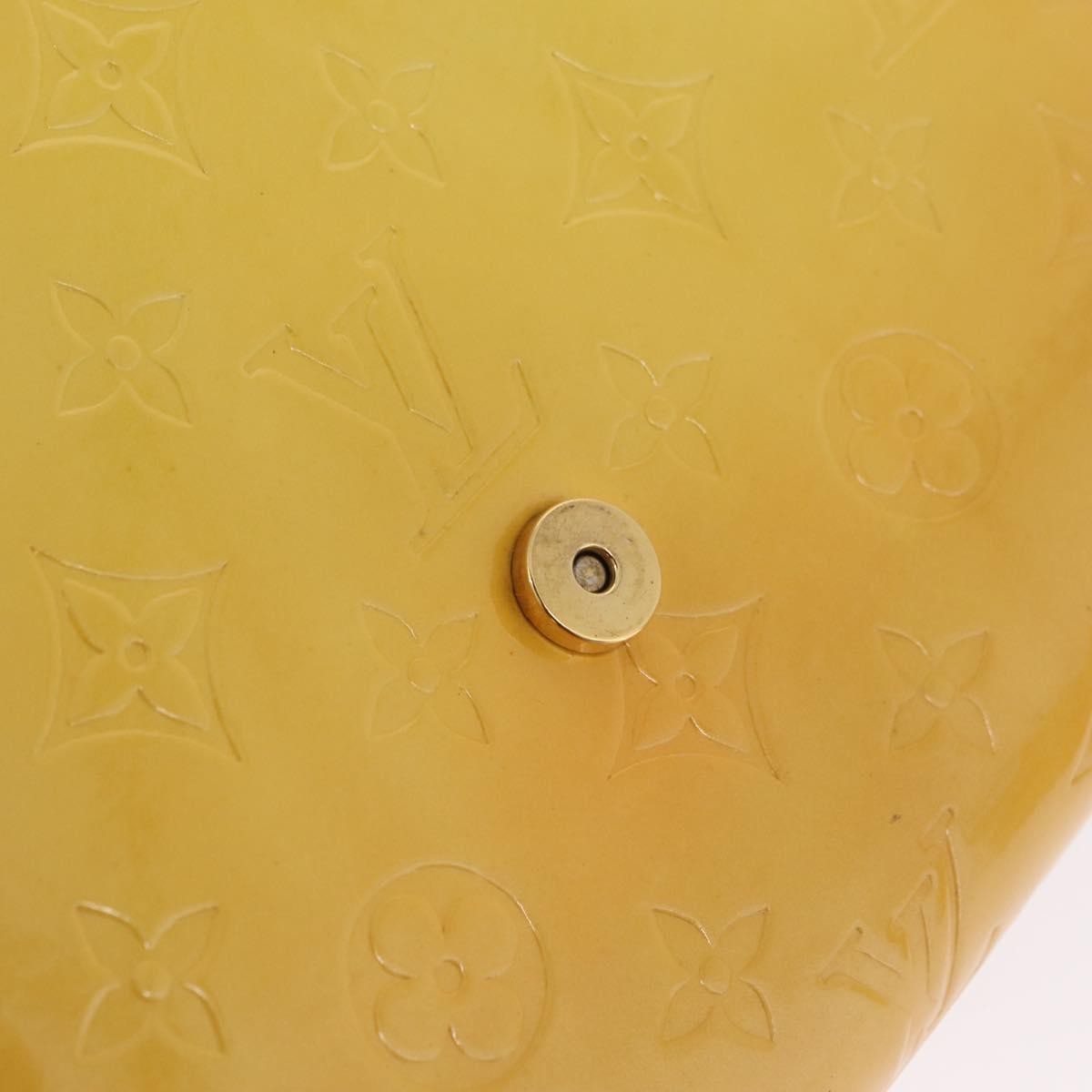 Louis Vuitton Thompson Street Monogram Vernis, Yellow, Patent Leather, Shoulder Bag