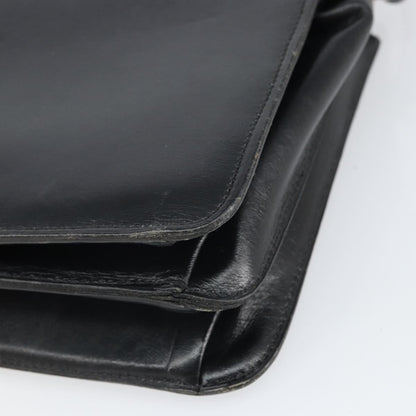 Christian Dior Shoulder Leather, Black, Leather, Shoulder Bag