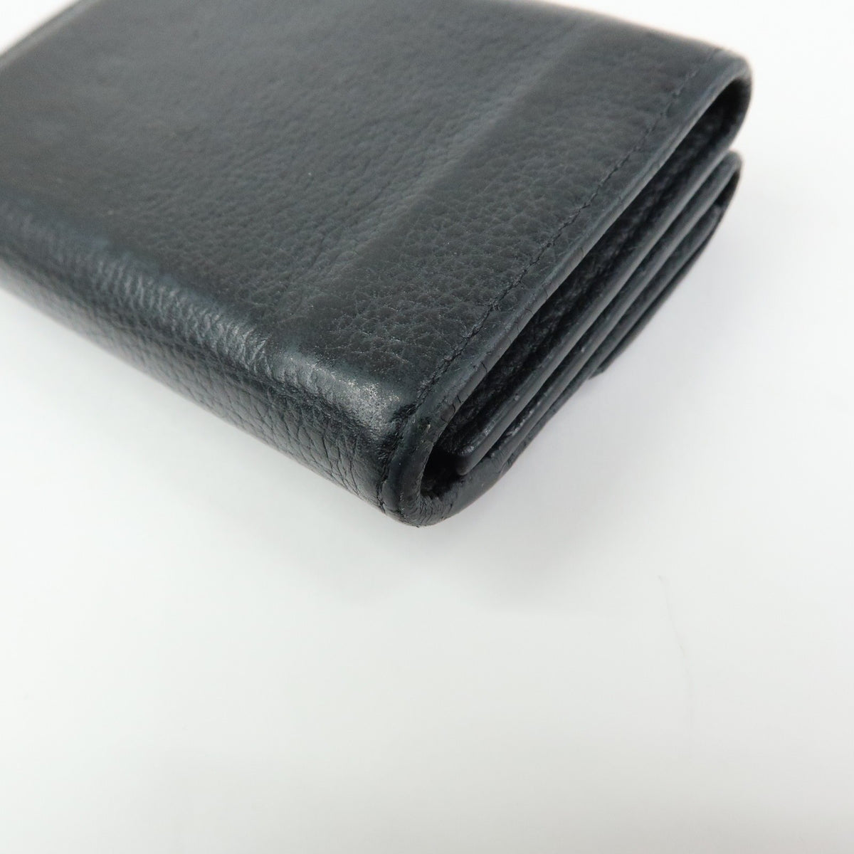 Louis Vuitton Lockmini Leather, Black, Leather, Wallet