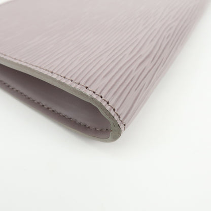 Louis Vuitton Pochette Accessoires Epi Leather, Purple, Leather, Clutch