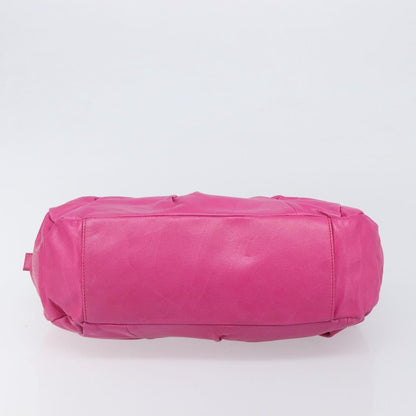 Miu Miu Shoulder Leather, Pink, Leather, Shoulder Bag