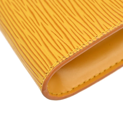 Louis Vuitton Pochette Accessoires NM Epi Leather, Yellow, Leather, Clutch