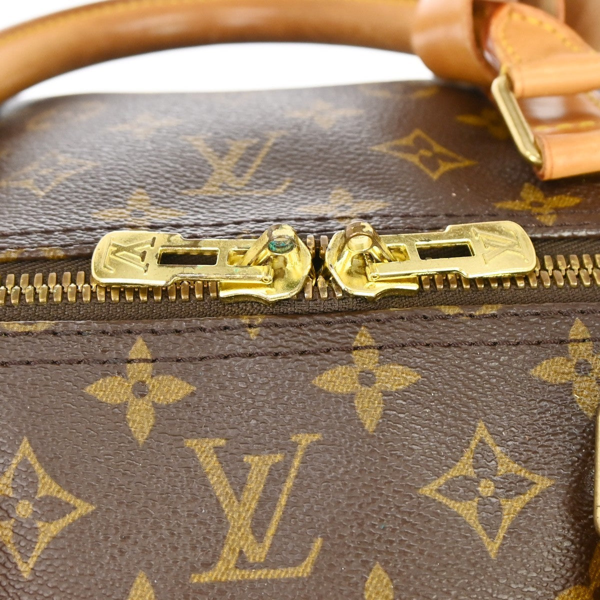 Louis Vuitton Keepall Monogram Canvas, Brown, Canvas, Travel Bag
