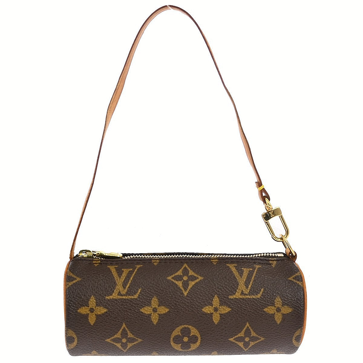 Louis Vuitton Papillon Pochette Monogram Canvas, Brown, Canvas, Clutch