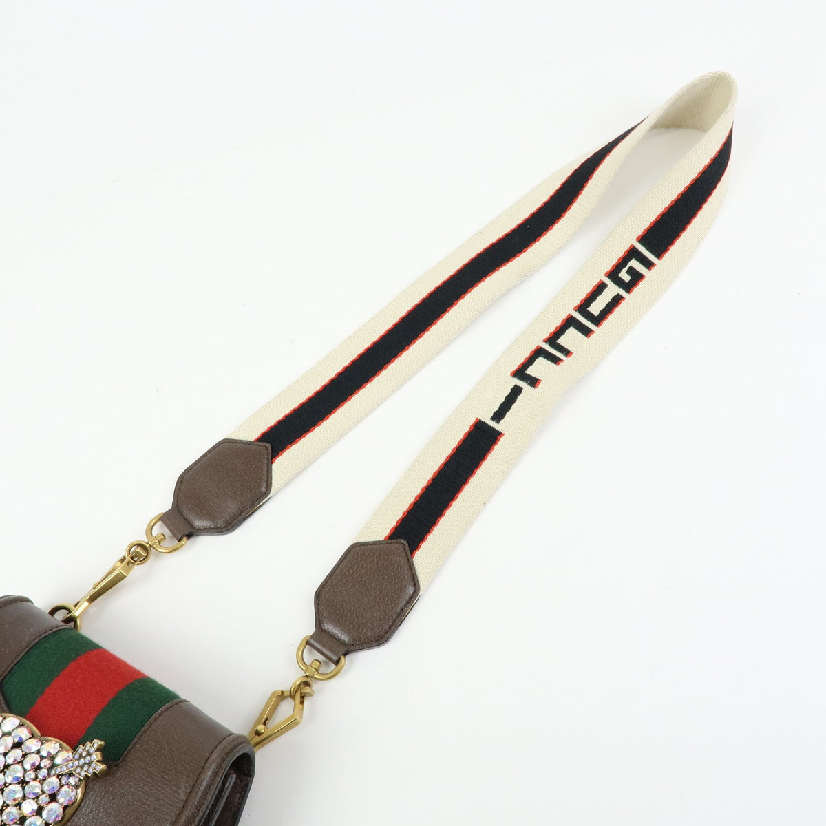 Gucci Totem Leather, Brown, Leather, Shoulder Bag