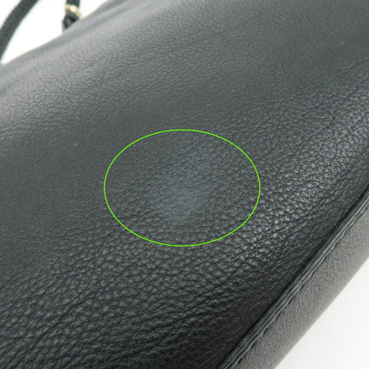 Gucci Marrakech Hobo Leather, Black, Leather, Shoulder Bag