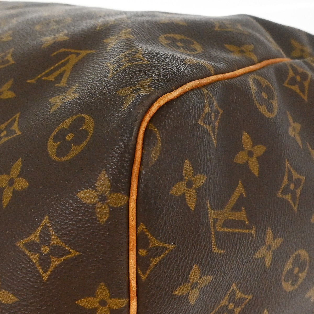 Louis Vuitton Keepall Monogram Canvas, Brown, Canvas, Travel Bag